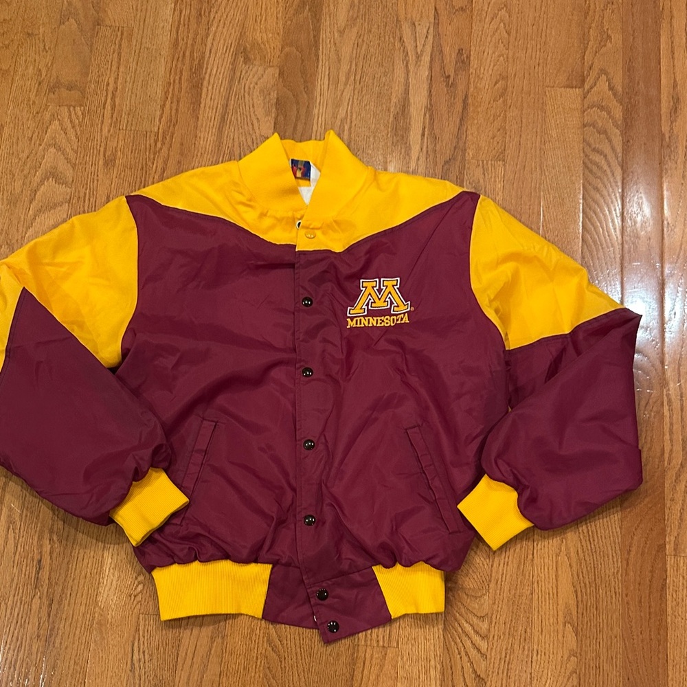 Vintage Minnesota, jacket, vintage college jacket, varsity jacket, letterman
